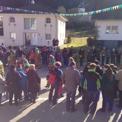 2014 Festumzug vom Sprecherwagen aus