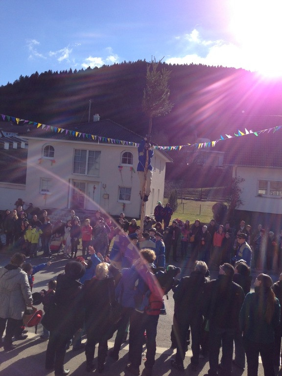 2014 festumzug vom sprecherwagen aus 20140304