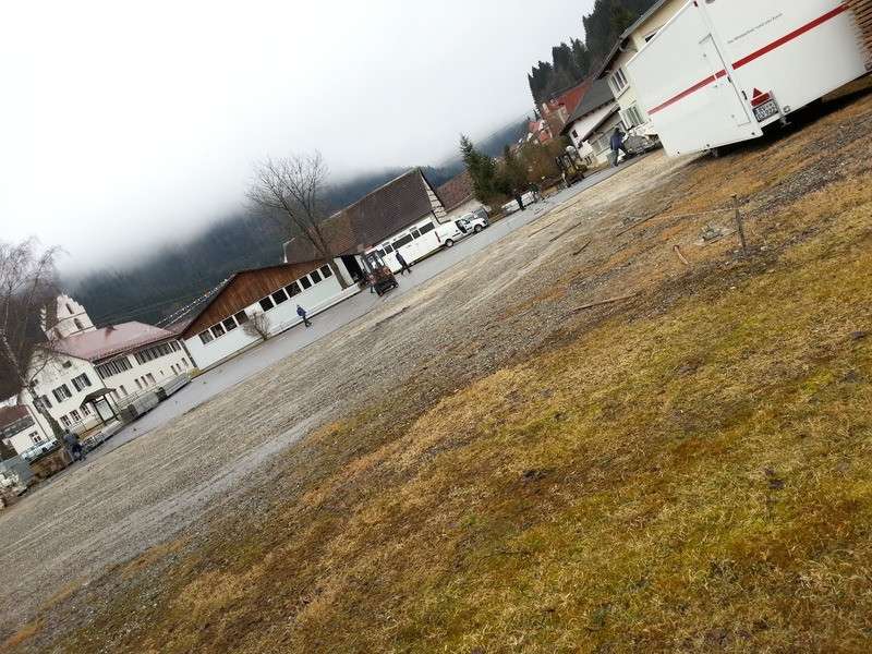 2014 zeltaufbau donnerstag 20140213