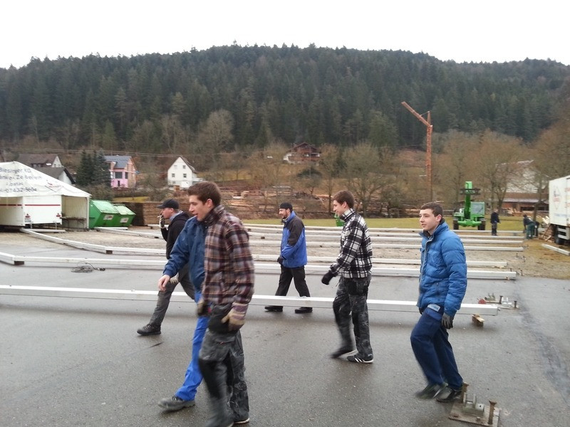 2014 zeltaufbau samstag 20140225